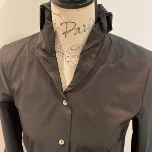 ZAPA of France Taffeta Blouse Sz Medium EUC